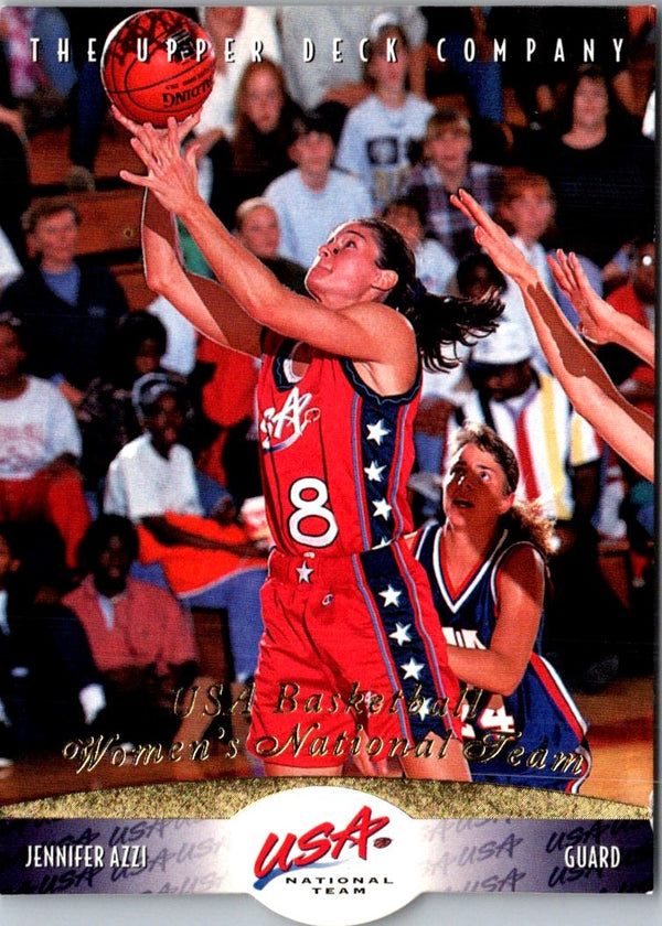 1996 Upper Deck USA Jennifer Azzi #61