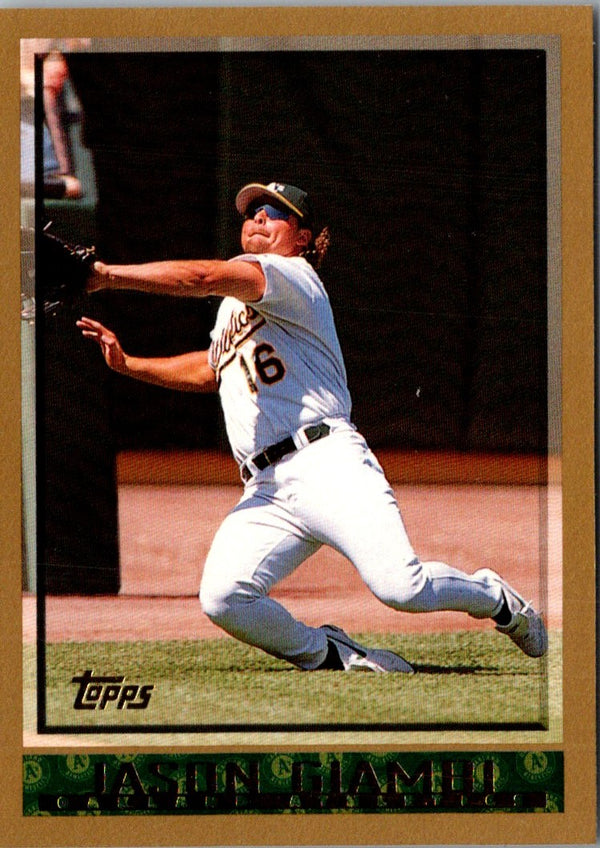 1998 Topps Minted in Cooperstown Jason Giambi #176