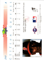 1992 Classic Best Clifton Garrett #210