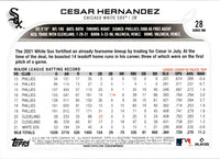 2022 Topps Cesar Hernandez #28