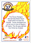 1993 Pacific Texas Express No Run Support