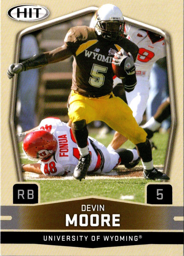 2009 SAGE HIT Glossy Devin Moore #50