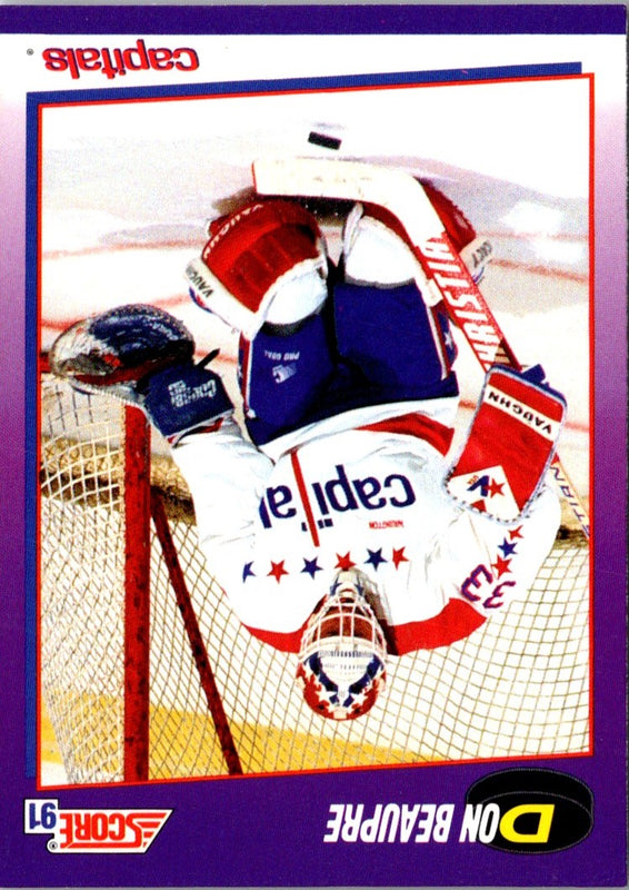 1991 Score Don Beaupre #185