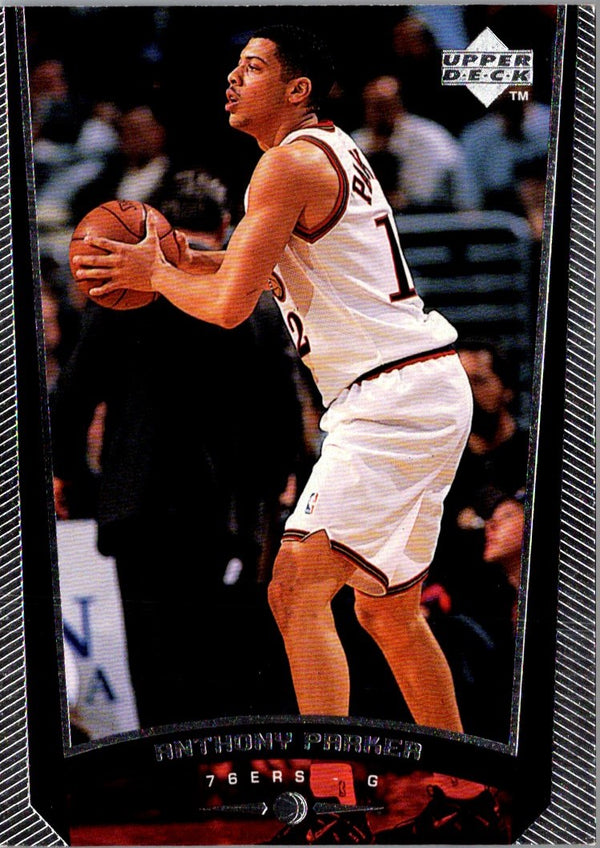 1998 Upper Deck Anthony Parker #118