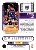 2022 Panini Contenders Season Ticket De'Aaron Fox #56