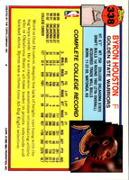 1992 Topps Byron Houston #338 Rookie
