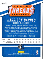2017 Panini Threads Harrison Barnes #48