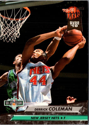 1992 Ultra Derrick Coleman #210