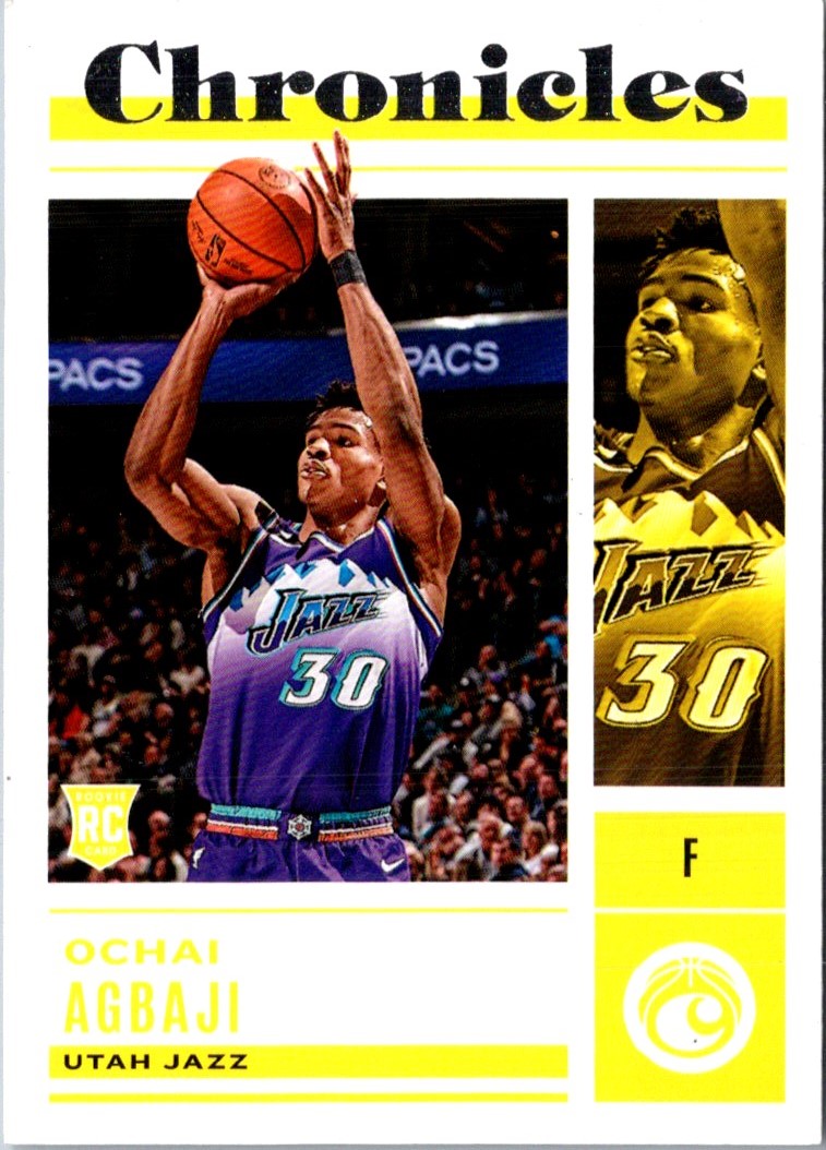 2022 Panini Chronicles Ochai Agbaji