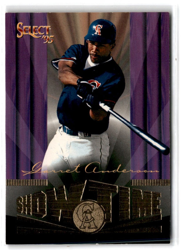 1995 Select Garret Anderson #239