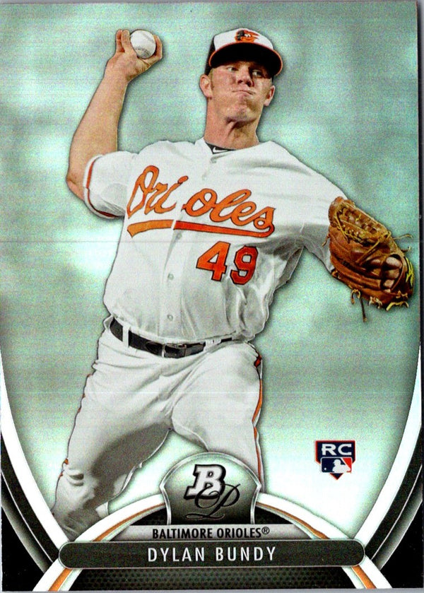 2013 Bowman Platinum Dylan Bundy #99 Rookie