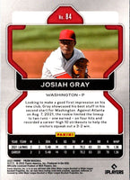 2022 Panini Prizm Josiah Gray #84