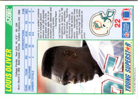 1990 Score Young Superstars Louis Oliver #22