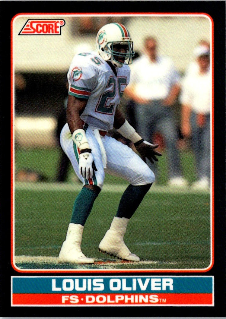 1990 Score Young Superstars Louis Oliver