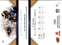 2009 SP Threads Donnie Avery #30