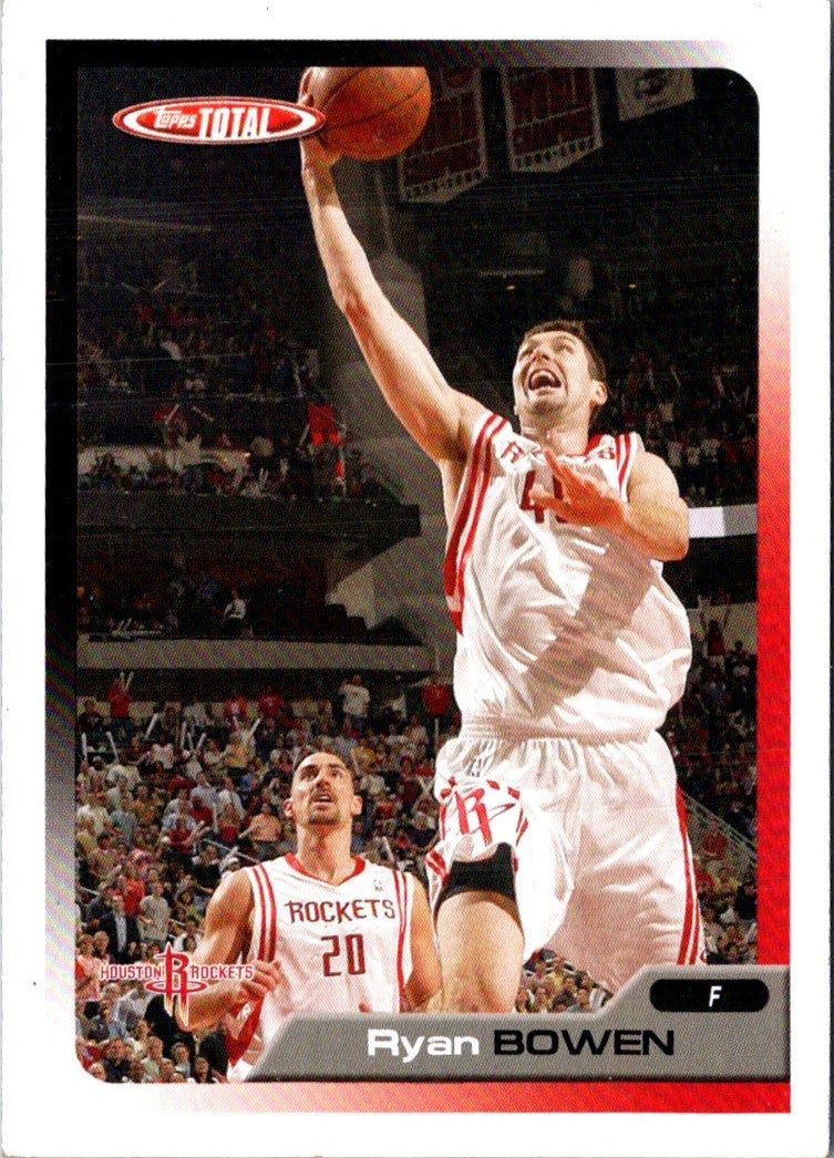 2005 Topps Total Silver Ryan Bowen