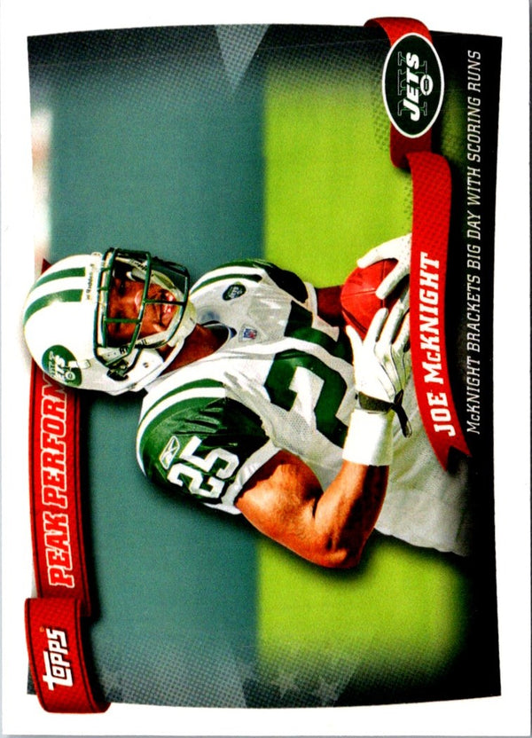 2010 Topps Peak Performance Joe Mcknight #PP47
