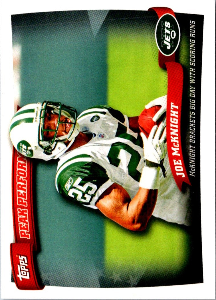2010 Topps Peak Performance Joe Mcknight