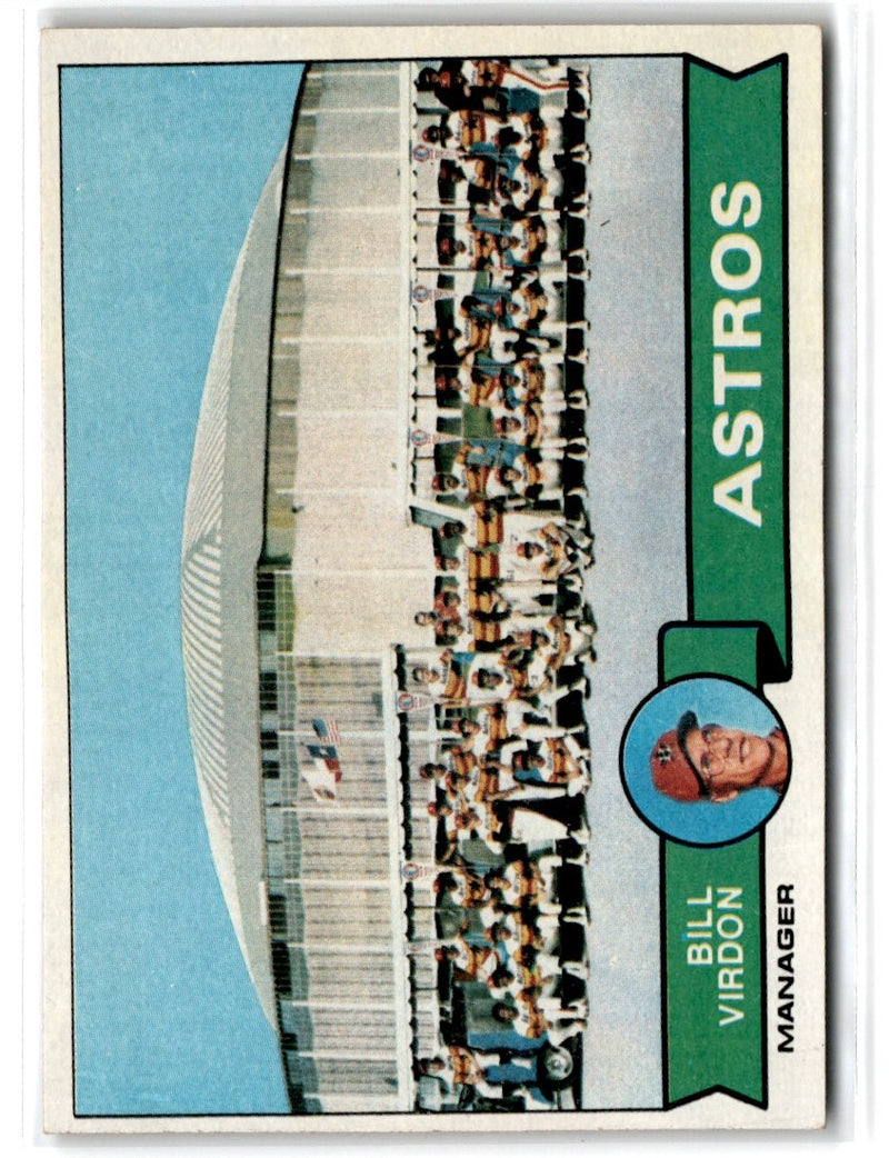 1979 Topps Houston Astros - Bill Virdon