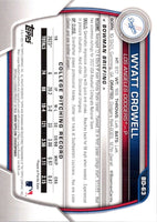 2023 Bowman Draft Wyatt Crowell #BD-63 Rookie