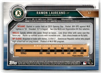 2019 Bowman Chrome Ramon Laureano #67 Rookie