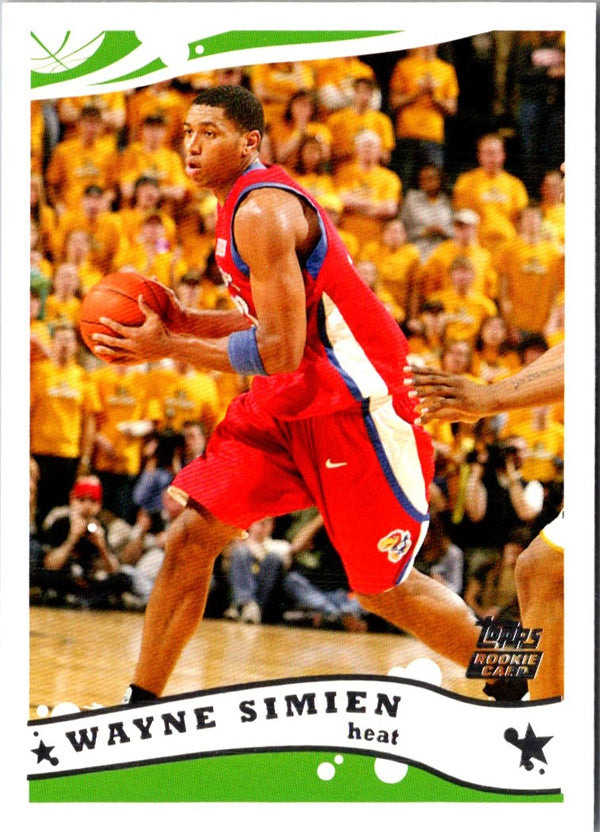 2005 Topps Wayne Simien #249 Rookie