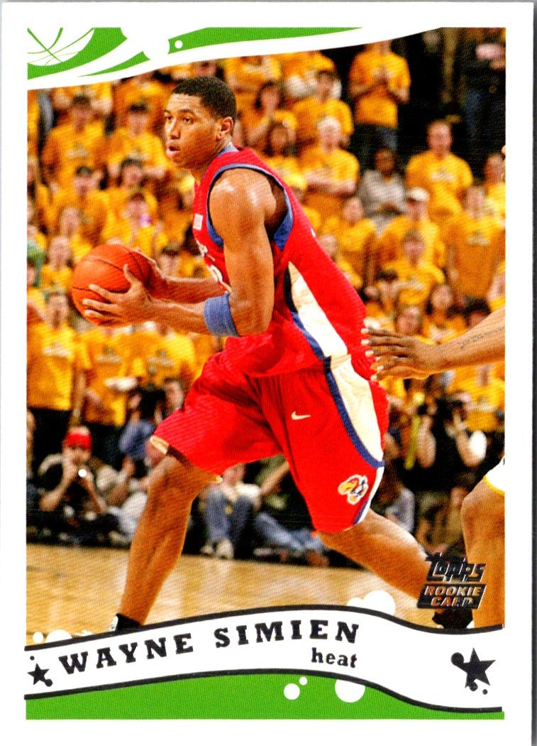 2005 Topps Wayne Simien