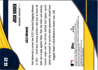 2022 Topps Significant Statistics Josh Hader #SS-22