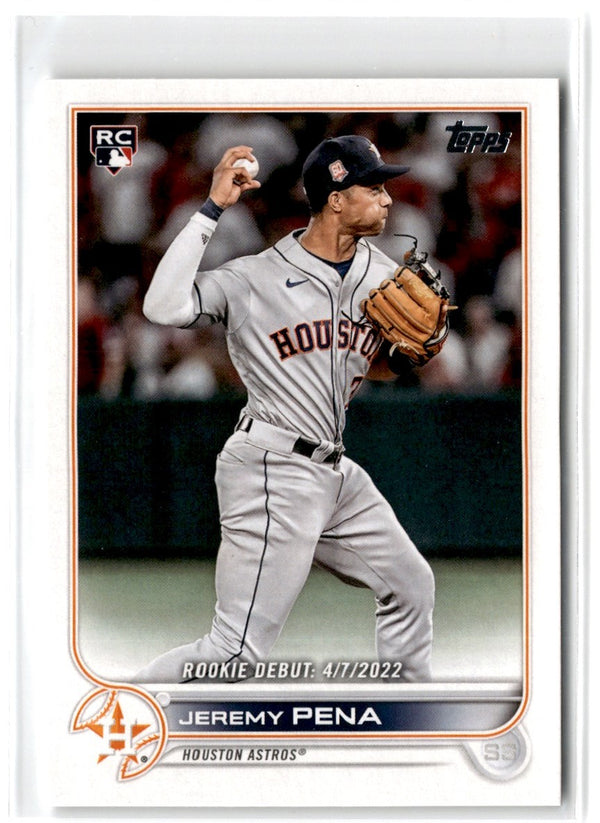 2022 Topps Update Jeremy Pena #US276