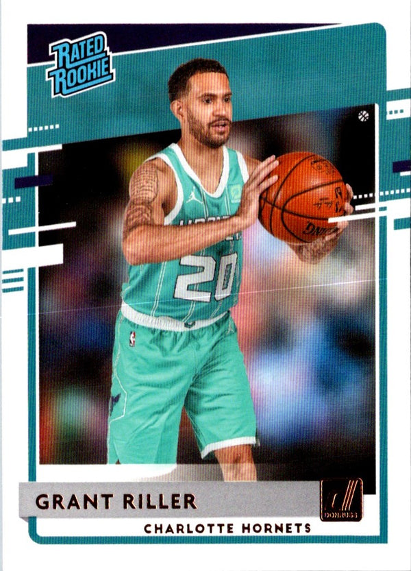 2020 Donruss Rated Rookies Grant Riller #250