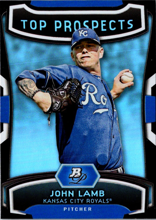 2012 Bowman Platinum Top Prospects John Lamb #TP-JL