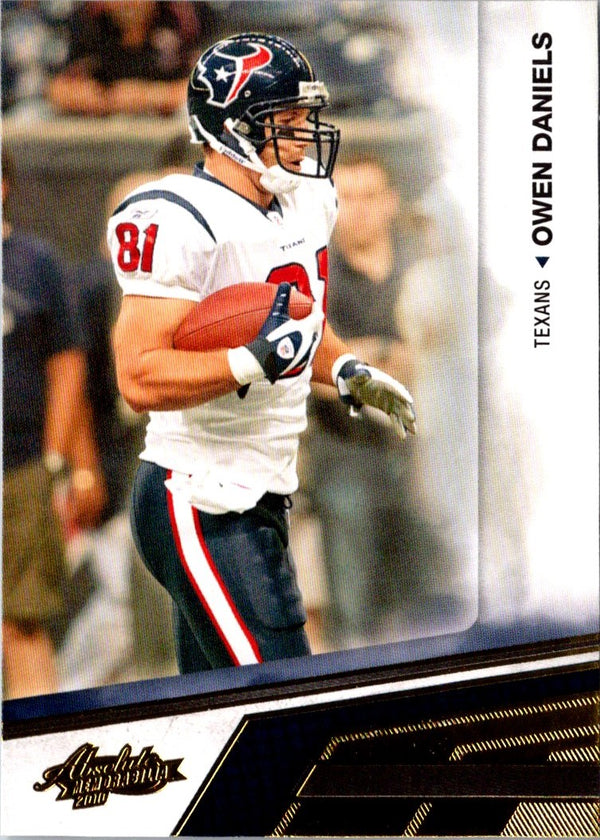 2010 Panini Absolute Memorabilia Owen Daniels #40