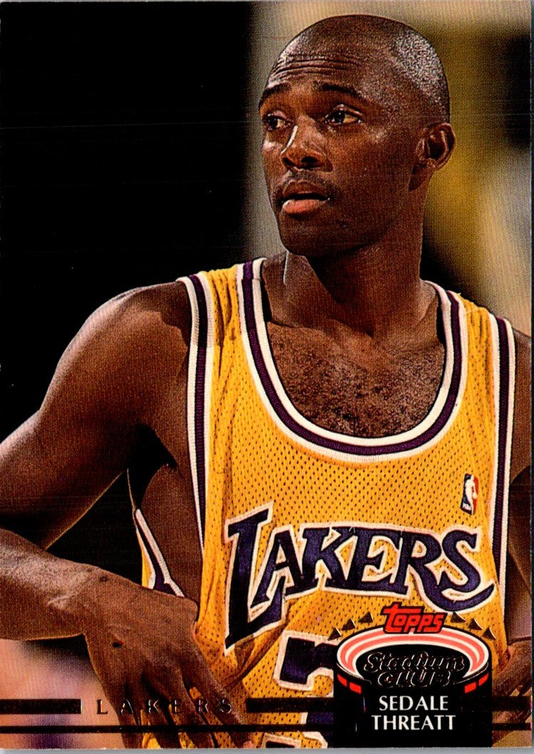 1992 Stadium Club Members Only Sedale Threatt