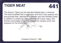 1989 Collegiate Collection Auburn Coke 580 Tiger Meat #441