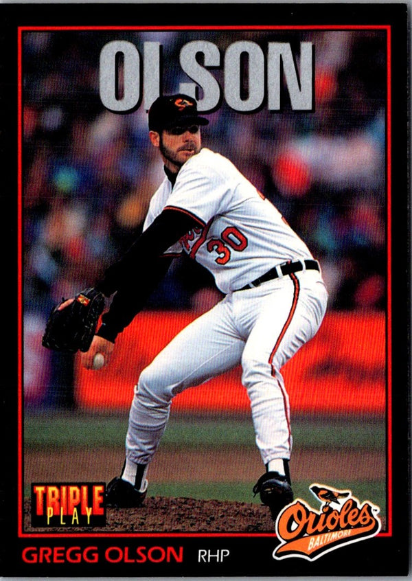 1993 Triple Play Gregg Olson #135