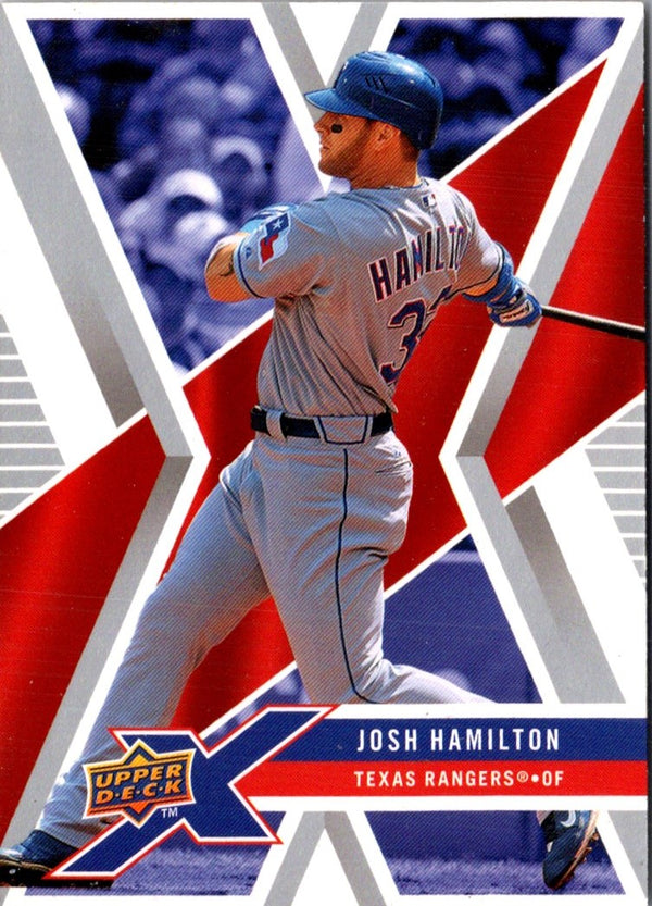 2008 Upper Deck X Josh Hamilton #95