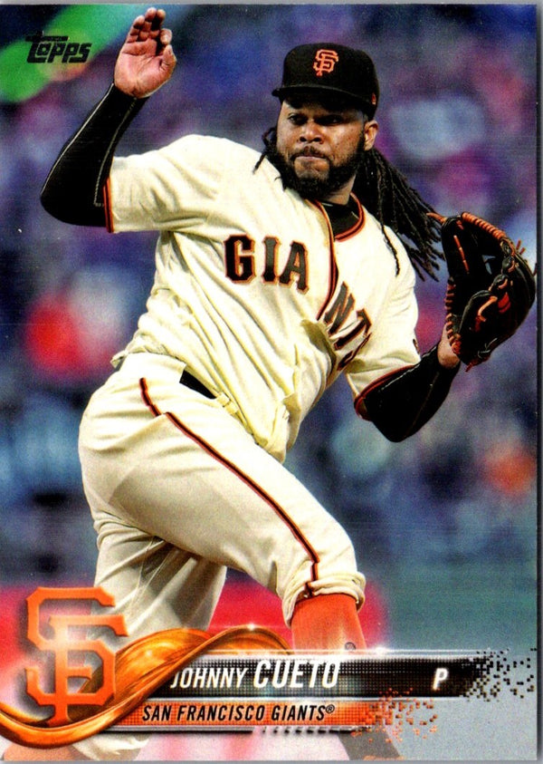 2018 Topps Johnny Cueto #70