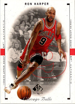 1998 SP Authentic Ron Harper #21