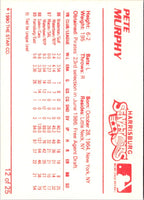 1990 Star Harrisburg Senators Pete Murphy #12