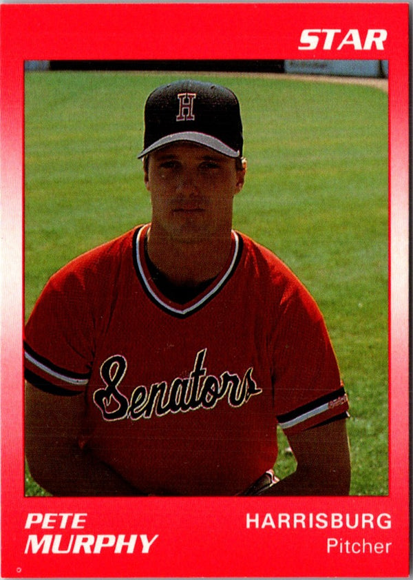 1990 Star Harrisburg Senators Pete Murphy #12