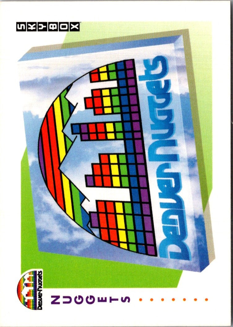 1991 SkyBox Denver Nuggets Logo