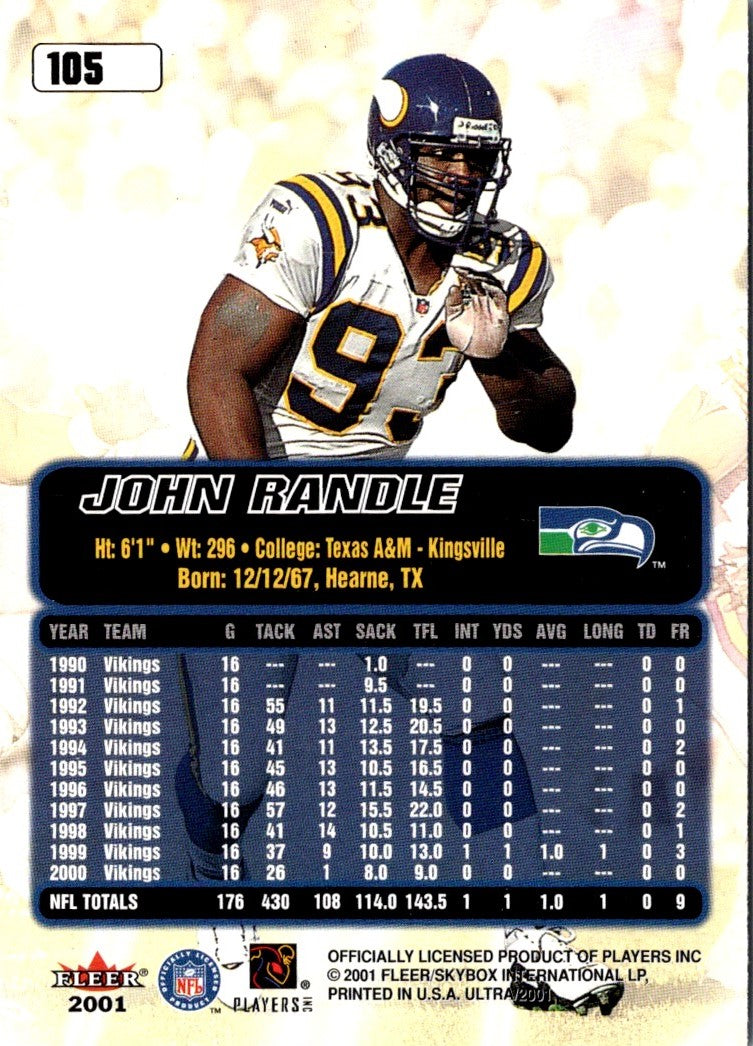 2001 Ultra John Randle