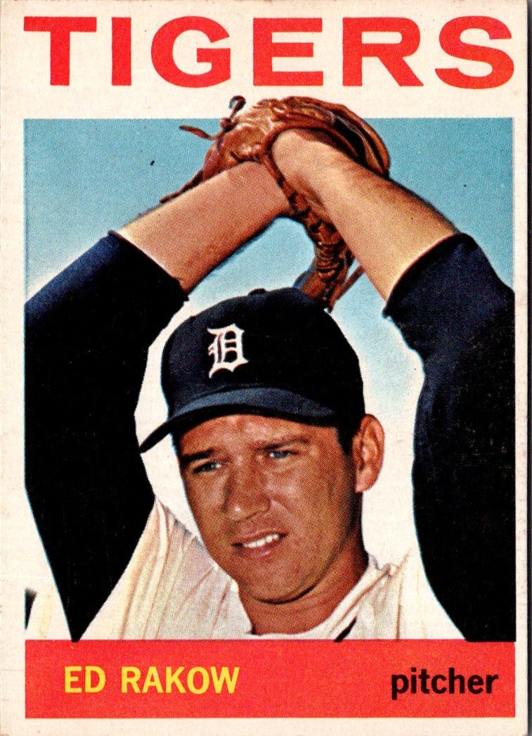 1964 Topps Ed Rakow