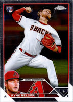 2023 Topps Chrome Ryne Nelson #193 Rookie