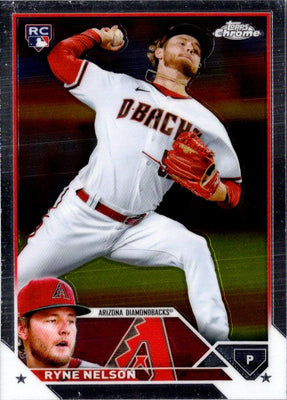 2023 Topps Chrome Ryne Nelson #193 Rookie