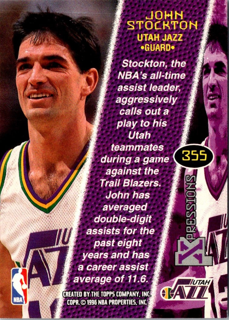 1996 Topps John Stockton