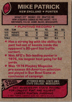 1977 Topps Mike Patrick #313 Rookie