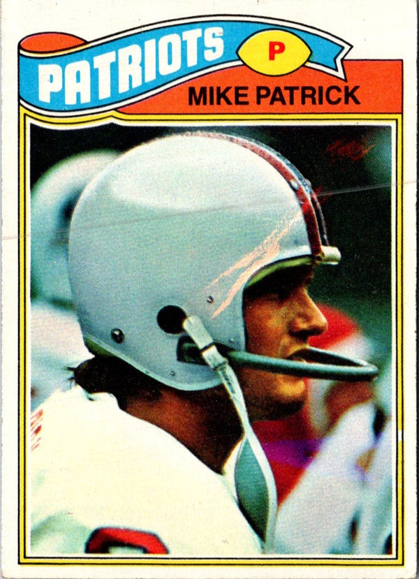 1977 Topps Mike Patrick #313 Rookie