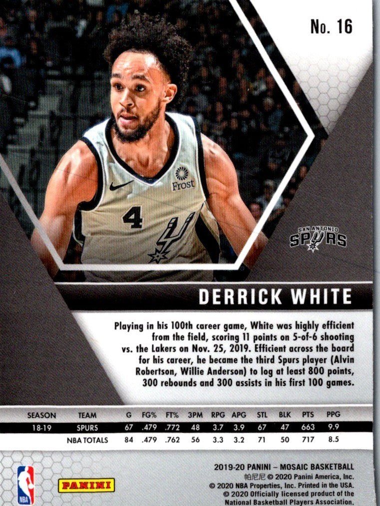 2019 Panini Mosaic Derrick White