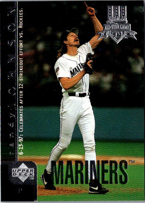 2000 Upper Deck Black Diamond Randy Johnson #6